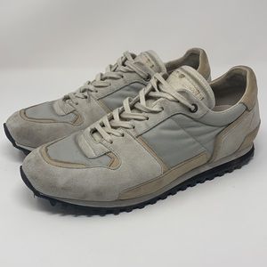 All Saints Mairi Sneaker Off White Gray Beige